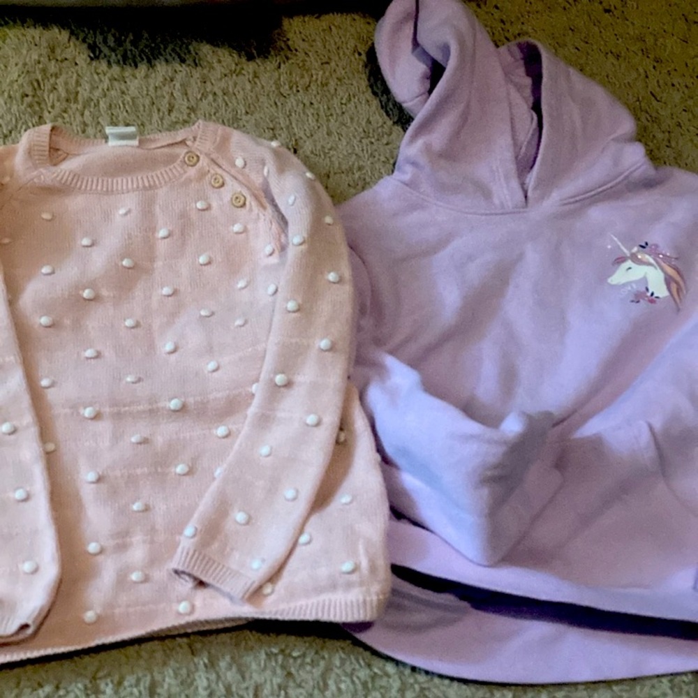 One jacket, one sweater